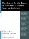 The Search for the Legacy of the USPHS Syphilis Study at Tuskegee (eBook)